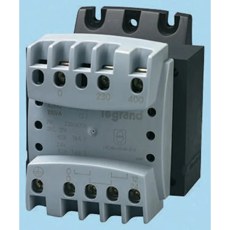 Legrand 2 Output Chassis Mount Transformer 310 VA 2 x 12 V AC 230–400 V Primary IEC/EN 61558 0 428 45