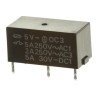 Omron PCB Power Relay 5V DC Coil, 5A Switching Current, SPST, Subminiature, G6B-1114P-US-SV DC5
