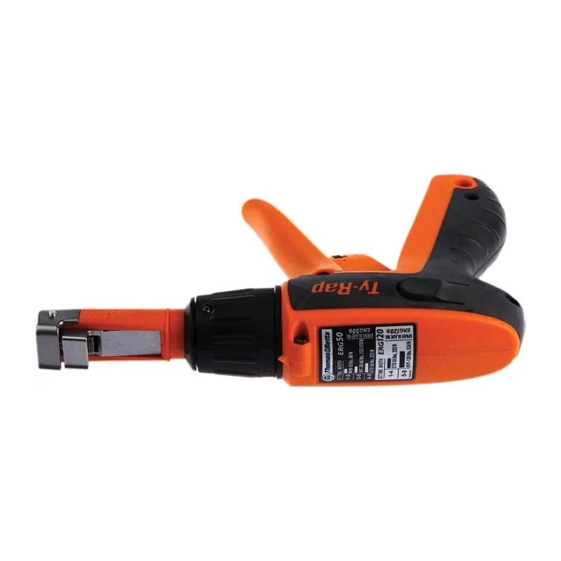 Thomas & Betts Cable Tie Gun 4.8 to 7.6 mm Capacity Polymer Adjustable Tension 360° Rotating Nose 7TAA131790R0000 ERG120