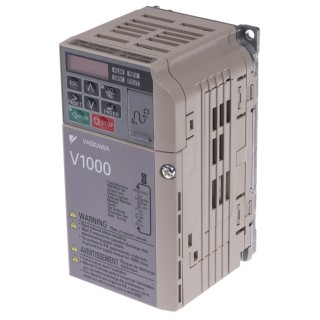 Omron Inverter Drive 180W 1 Phase DIN Rail Mount Variable Speed V1000 Series 240V IP20 VZAB0P1BAA