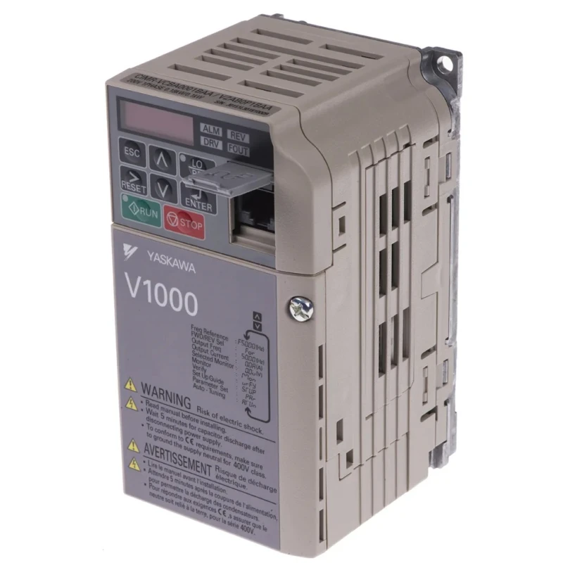 Omron Inverter Drive 180W 1 Phase DIN Rail Mount Variable Speed V1000 Series 240V IP20 VZAB0P1BAA