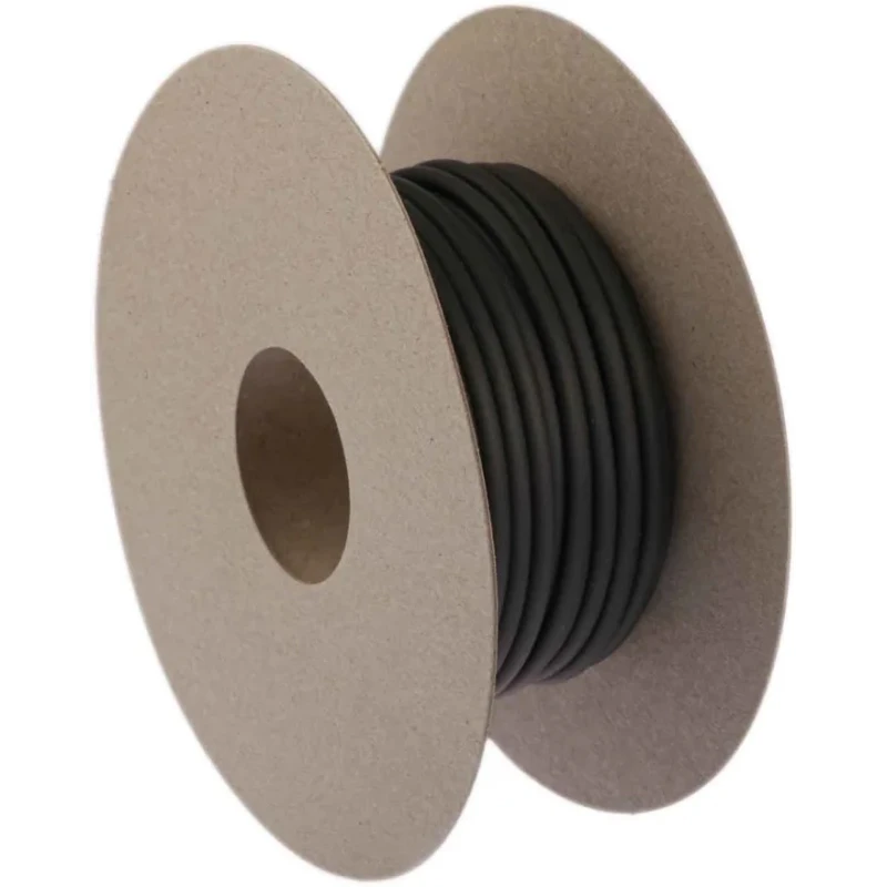 RS PRO Heat Shrink Tubing Black 3.2 mm Sleeve Dia x 20m Polyolefin 2:1 Ratio 389-640