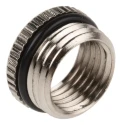 Lapp Nickel-Plated Brass Conduit Fitting PG9 to PG7 53102011+52003750