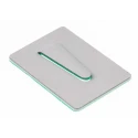 HellermannTyton White Electroplated Steel Cable Clip, Self-Adhesive, 8 mm Max. Bundle, 38x25 mm 901-10517