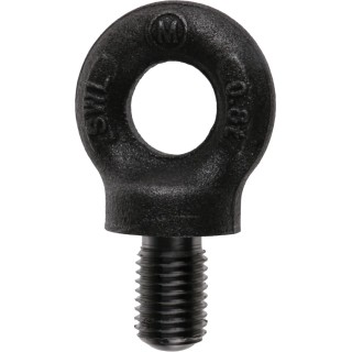 RS PRO Carbon Steel Eye Bolt, Galvanised, M16 Thread, 20 mm Thread Length, 20 mm Eye OD, 0.8 t Load Capacity 673-658