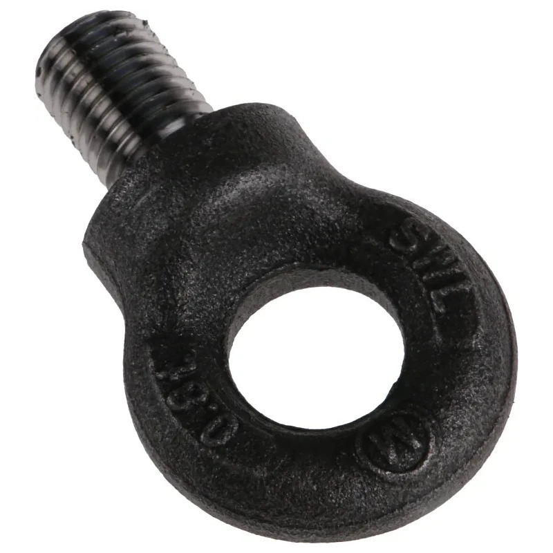 RS PRO Carbon Steel Eye Bolt, Galvanised, M16 Thread, 20 mm Thread Length, 20 mm Eye OD, 0.8 t Load Capacity 673-658