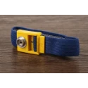 RS PRO ESD Grounding Wrist Strap Reusable, Adjustable, 10mm Stud Compatible, Fabric, 392-163