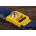 RS PRO ESD Grounding Wrist Strap Reusable, Adjustable, 10mm Stud Compatible, Fabric, 392-163