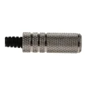 RS PRO Jack Connector 3.5 mm Cable Female Stereo Solder Tab 2A Brass Nickel-Plated 392-615