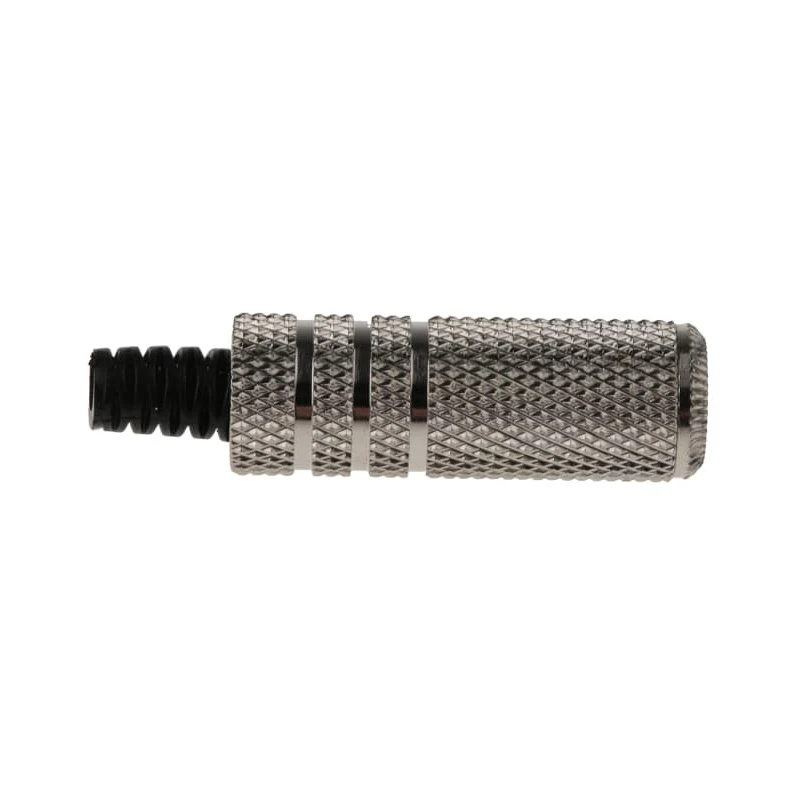 RS PRO Jack Connector 3.5 mm Cable Female Stereo Solder Tab 2A Brass Nickel-Plated 392-615
