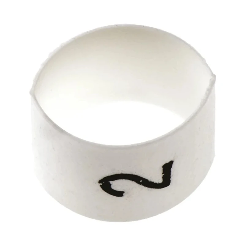 TE Connectivity TRSA Cable Marker White Pre-printed '2', Polyolefin, 2–6 mm Cable, Heatshrink, Flame TRSA-1019/E/1/2