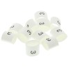 TE Connectivity TRSA Heat Shrink Cable Marker, White, Pre-printed '3', Polyolefin, 6 mm Max Cable, 2 mm Min TRSA-1019/E/1/3