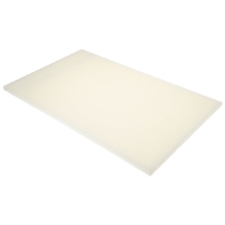 RS PRO Natural Polyamide Plastic Sheet 500 mm x 300 mm x 12 mm 680-296