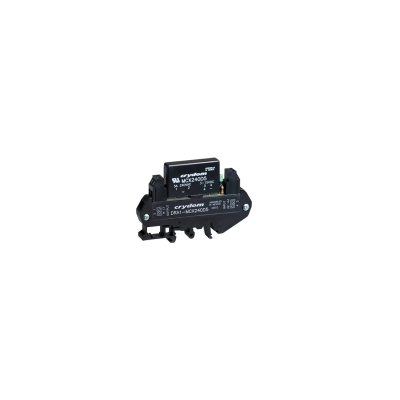 Sensata / Crydom MCX Series Solid State Relay DIN Rail Mount 5A, 280V Load, 15V Control MCX240D5