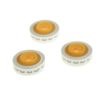 3M SDR-3 Cable Marker, Pre-printed '3', Adhesive Tape, Polyethylene Terephthalate, 2.43mm × 5.46mm, SDR 3-89203