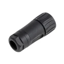 Amphenol Industrial Circular Connector, 6 Contacts, Female Socket, Cable Mount, IP67, 10A, 250V, Ecomate C016 30D006 100 12