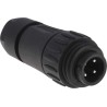Amphenol Industrial Circular Connector 3 Contacts 16A 400V IP67 Cable Plug Male Ecomate M Series C016 20H003 100 12
