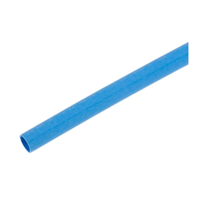 RS PRO Heat Shrink Tubing Blue 2.4 mm Sleeve Diameter x 1.2 m Length Polyolefin 2:1 Ratio 397-887