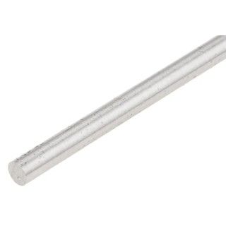 RS PRO Silver Steel Metal Rod 5 mm Diameter x 330 mm Length, 850 N/mm² Tensile Strength, Pack of 17 Pieces 682-056