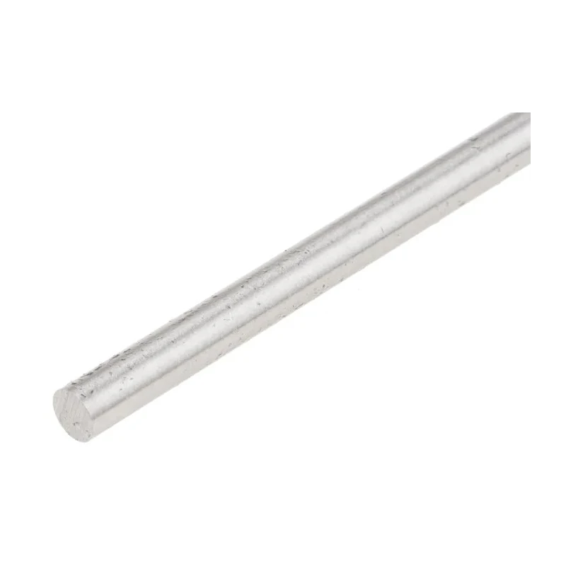 RS PRO Silver Steel Metal Rod 5 mm Diameter x 330 mm Length, 850 N/mm² Tensile Strength, Pack of 17 Pieces 682-056