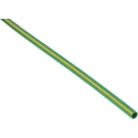 RS PRO Heat Shrink Tubing, Yellow/Green, 3.2 mm Diameter x 1.2m Length, Polyolefin, 2:1 Shrink Ratio 398-098