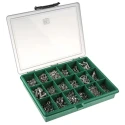 RS PRO Stainless Steel Pozidriv Drive Screw and Bolt Kit, 1905 Pieces, DIN 7985/965, Marine Grade, Plain Finish 395-434