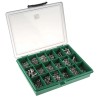 RS PRO Stainless Steel Pozidriv Drive Screw and Bolt Kit, 1905 Pieces, DIN 7985/965, Marine Grade, Plain Finish 395-434