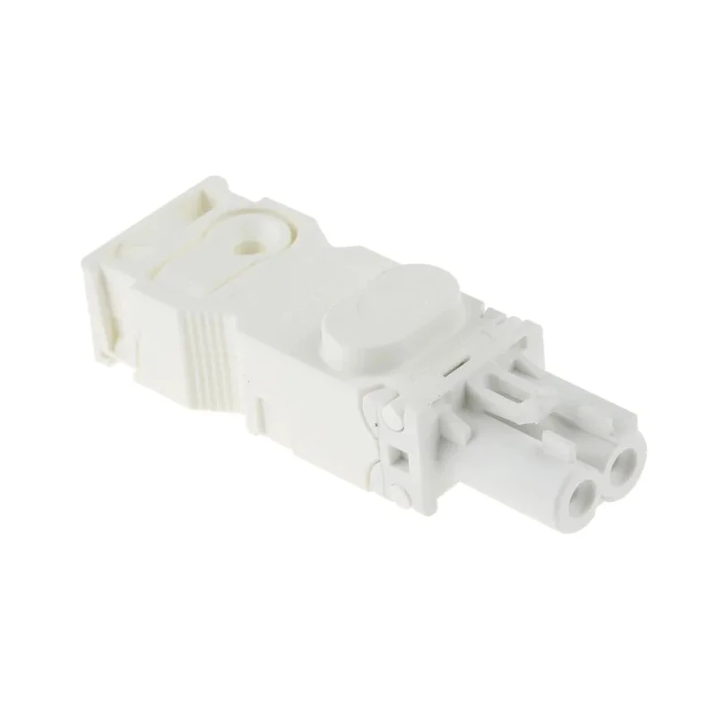 Wieland GST15i2 Series Cable Mini Connector Female Screw, 2-Pole, 16A, IP20, 250V, White GST15i2