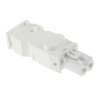 Wieland GST15i2 Series Cable Mini Connector Female Screw, 2-Pole, 16A, IP20, 250V, White GST15i2