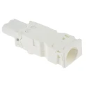 Wieland GST15i2 Series Cable Mini Connector Female Screw, 2-Pole, 16A, IP20, 250V, White GST15i2