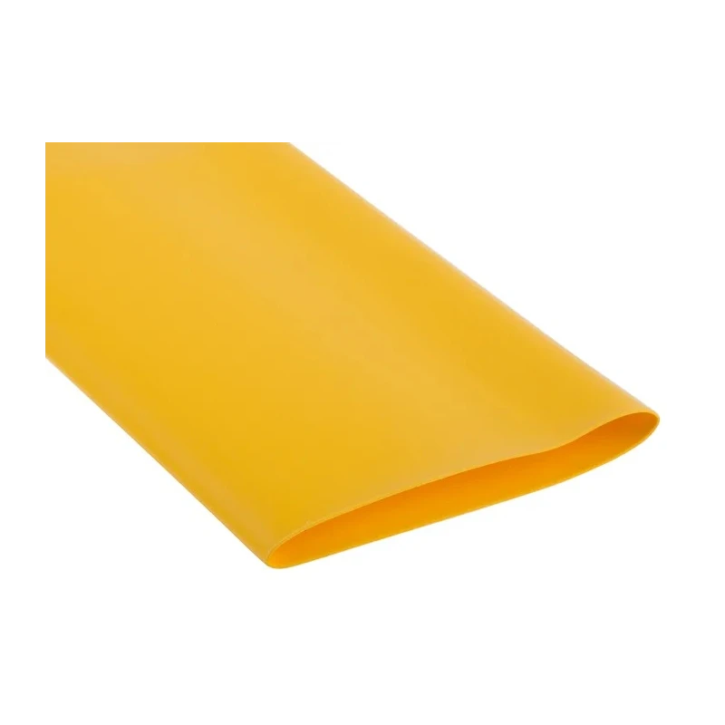 RS PRO Heat Shrink Tubing Yellow 38.1 mm Sleeve Diameter x 1.2m Length, Polyolefin, 2:1 Shrink Ratio, Flame Retardant 399-653