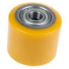 Guitel Hervieu Polyurethane Trolley Wheel, 82 mm Diameter, 70 mm Width, 600 kg Load Capacity, Ball Bearing 23-070-082B20