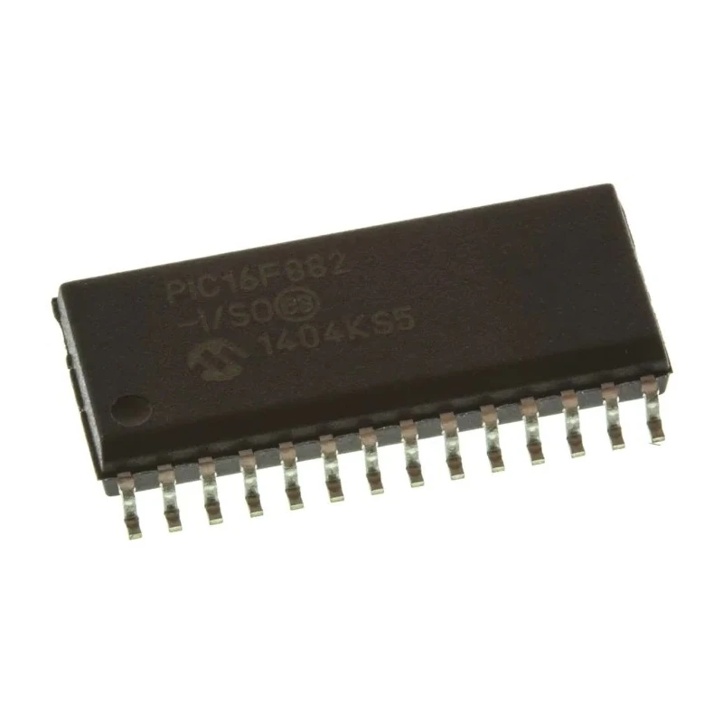 Microchip PIC16F882-I/SO 8-bit PIC Microcontroller 40 MHz 3.5kB FLASH SOIC 28-Pin