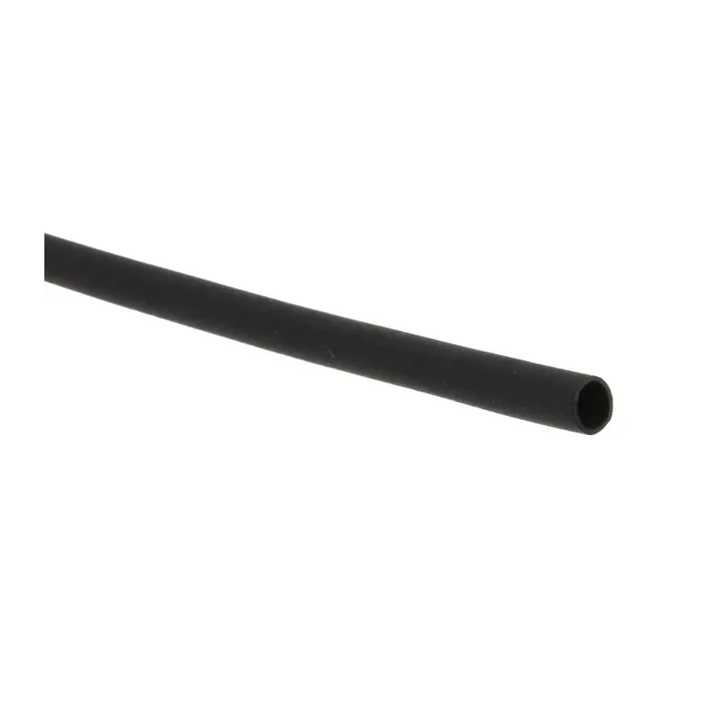 RS PRO Flexible Polyolefin Heat Shrink Tubing, Black, 2.4 mm Sleeve Diameter x 1.2 m Length, 2:1 Shrink Ratio, Flame 398-212