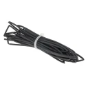 RS PRO Flexible Polyolefin Heat Shrink Tubing, Black, 2.4 mm Sleeve Diameter x 1.2 m Length, 2:1 Shrink Ratio, Flame 398-212
