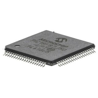 Microchip PIC18F87J50-I/PT 8-bit PIC Microcontroller 64 MHz 128kB FLASH 80-Pin TQFP