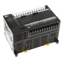 Omron CP1L Series PLC CPU, 24 Digital Inputs, DC Input, 16 Relay Outputs, DIN Rail Mount, USB, Battery Backup 