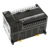 Omron CP1L Series PLC CPU, 24 Digital Inputs, DC Input, 16 Relay Outputs, DIN Rail Mount, USB, Battery Backup