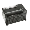 Omron CP1L Series PLC CPU, 24 Digital Inputs, DC Input, 16 Relay Outputs, DIN Rail Mount, USB, Battery Backup 
