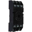Broyce Control 11 Way DIN Rail Relay Socket, 250V AC, 10A, 11 Pins, Screw Terminal S11P