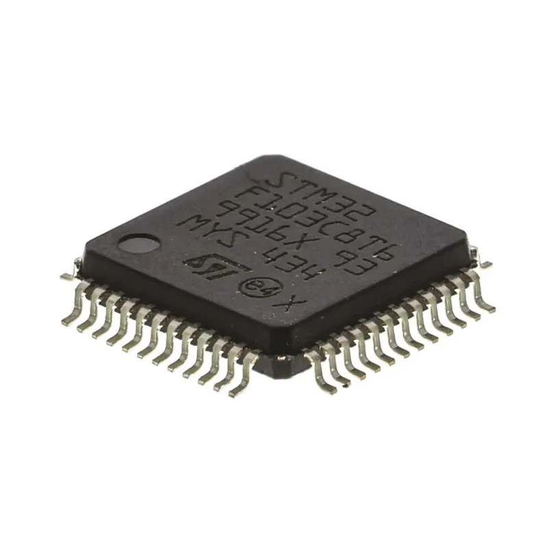 STMicroelectronics 32-bit ARM Cortex-M3 Microcontroller STM32F103C8T6, 72 MHz, 64kB Flash, 48-Pin LQFP