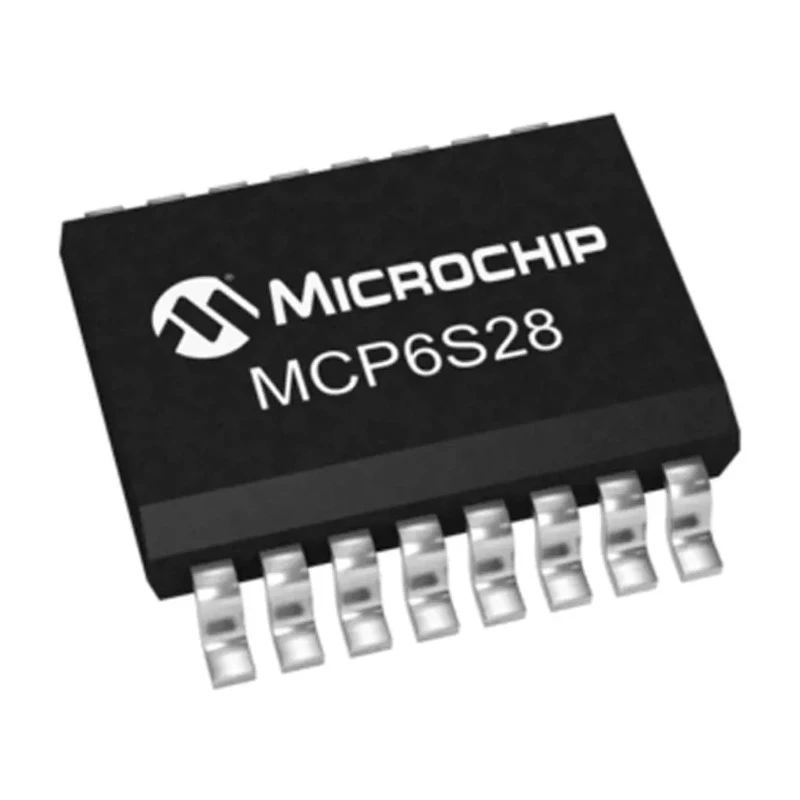 Microchip Programmable Gain Amplifier SOIC 16-Pin MCP6S28-I/SL, 3V–5.5V, Input Offset 0.275 mV, Surface Mount