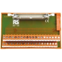 RS PRO 40-Contact Male Interface Module IDC Connector DIN Rail 1A 50V 403-336