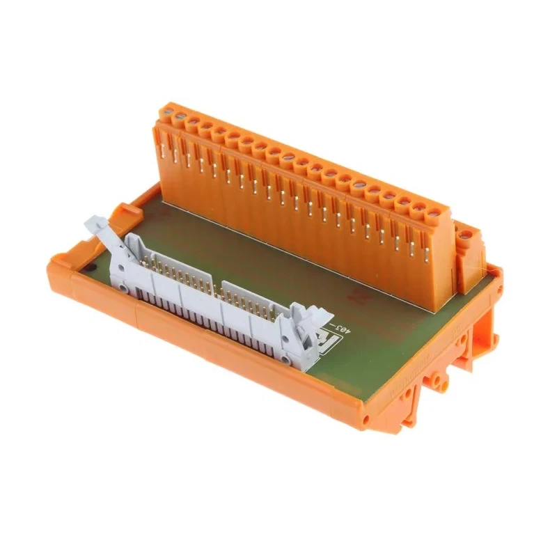 RS PRO 40-Contact Male Interface Module IDC Connector DIN Rail 1A 50V 403-336