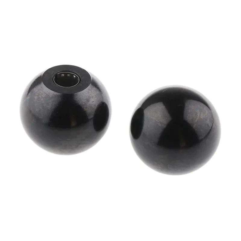 RS PRO Black Duroplast Ball Clamping Knob Push-in, 38 mm Knob, 10 mm Hole, 19 mm Hole Length 686-581