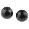 RS PRO Black Duroplast Ball Clamping Knob Push-in, 38 mm Knob, 10 mm Hole, 19 mm Hole Length 686-581