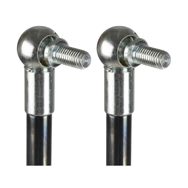 RS PRO Steel Gas Strut with Ball & Socket Joint, 680 mm Extended Length, 300 mm Stroke Length, 2500N Max Force SWV4101000019
