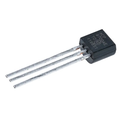 Microchip Voltage Output Temperature Sensor , Analogue, ±1°C Accuracy, TO-92, 3-Pin MCP9700A