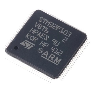 STMicroelectronics 32-Bit ARM Cortex-M3 Microcontroller STM32F103VBT6, 72 MHz, 128kB Flash, 100-Pin LQFP