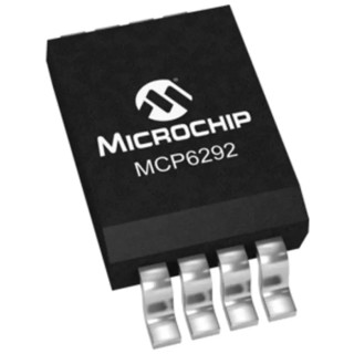 Microchip Dual Operational Amplifier SOIC, 10 MHz, 6V Max Supply, 8-Pin, AEC-Q100 MCP6292-E/SN